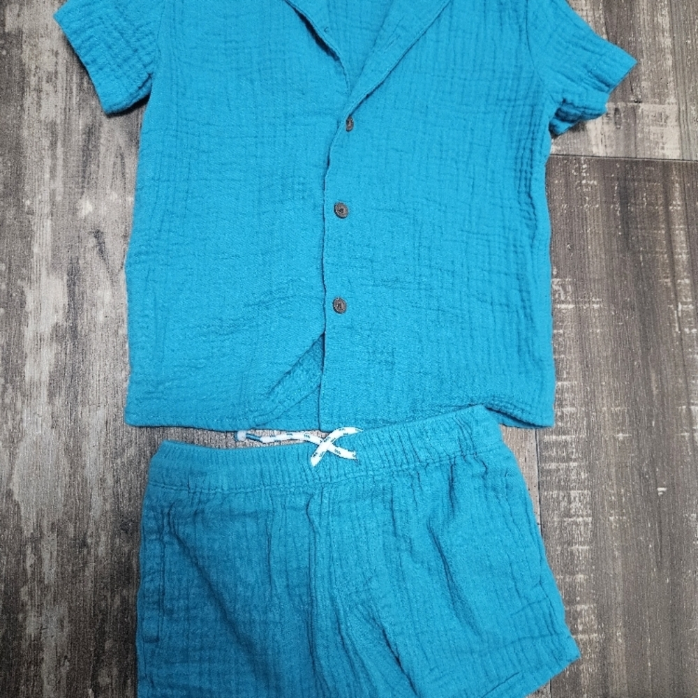 Blue Kids Pajamas